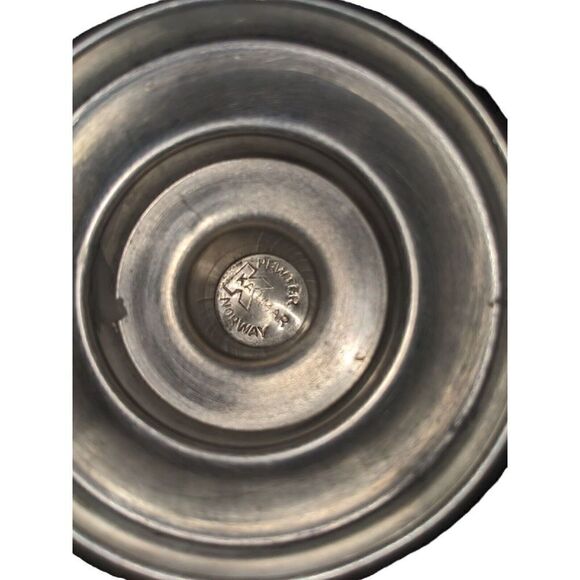 ‎Kalmar Vintage Silver Pewter Candle Holder - Picture 3 of 5